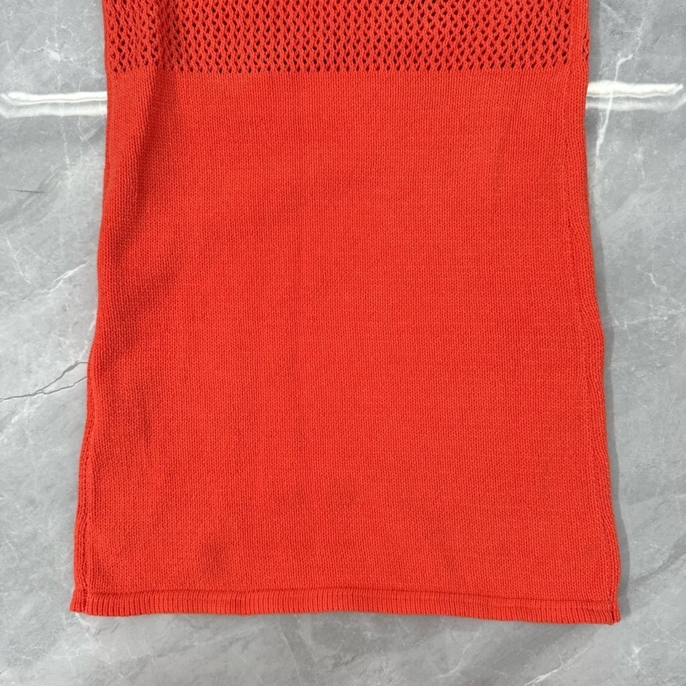 Women’s Zara Chenille Sweater Knit Mini Sleeveless Dress Size Small - Picture 10 of 16